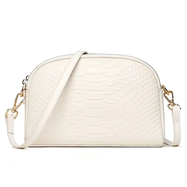 Cora | Belle mini sac à bandoulière et simili cuir avec motif crocodile