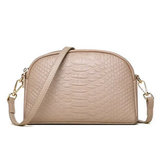Cora | Belle mini sac à bandoulière et simili cuir avec motif crocodile