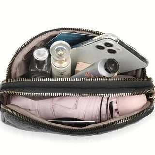 Cora | Belle mini sac à bandoulière et simili cuir avec motif crocodile