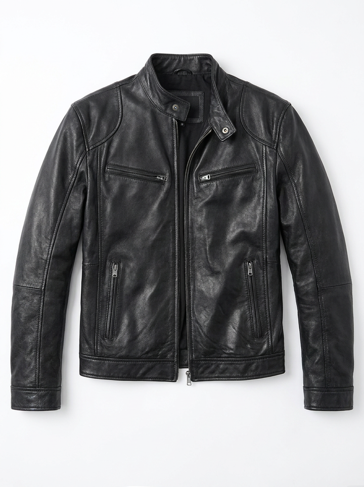 Felix™ | Veste en cuir décontractée