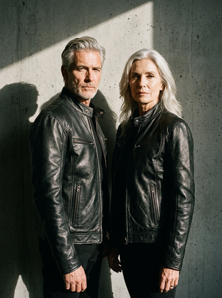 Felix™ | Veste en cuir décontractée