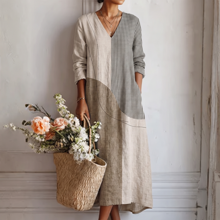 Emma™ | Robe Rayée Élégante