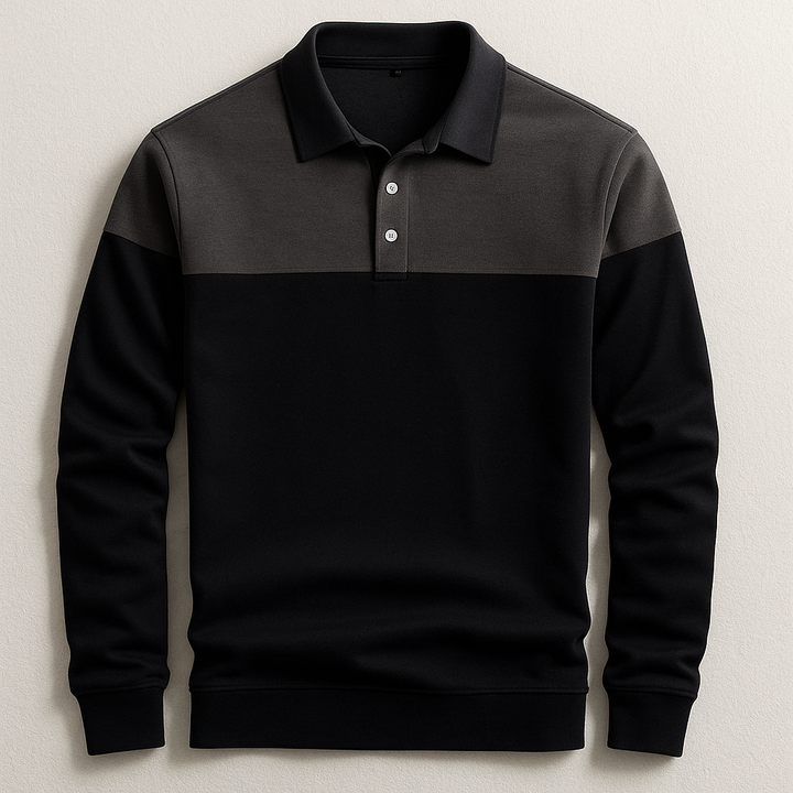 POLO DE LUXE À MANCHES LONGUES