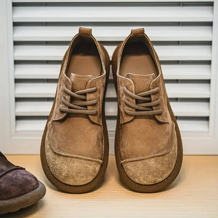 Chaussures André camel, vue de profil