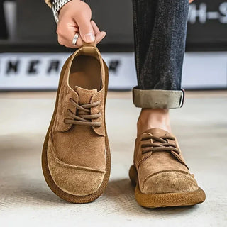 Chaussures confortables André pour homme, coloris camel