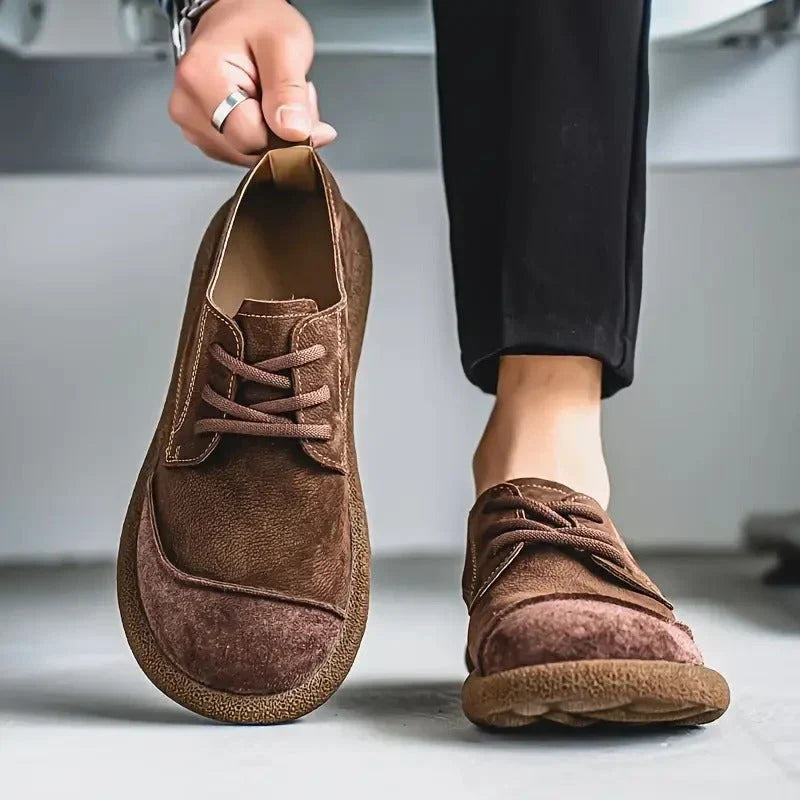Chaussures confortables André pour homme, coloris marron