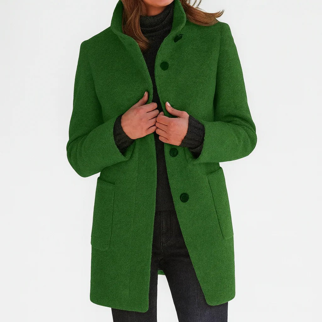 Joséphine™ | Manteau élégant et confortable à col montant