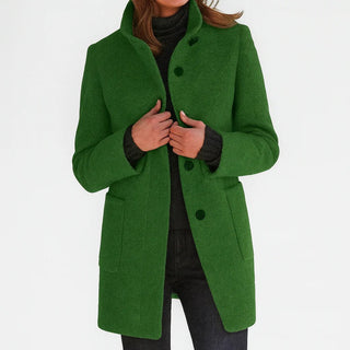 Joséphine™ | Manteau élégant et confortable à col montant