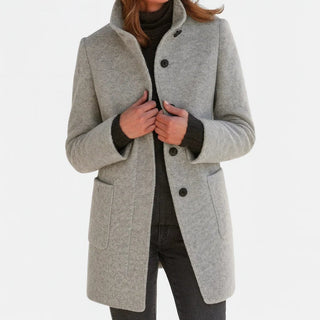 Joséphine™ | Manteau élégant et confortable à col montant