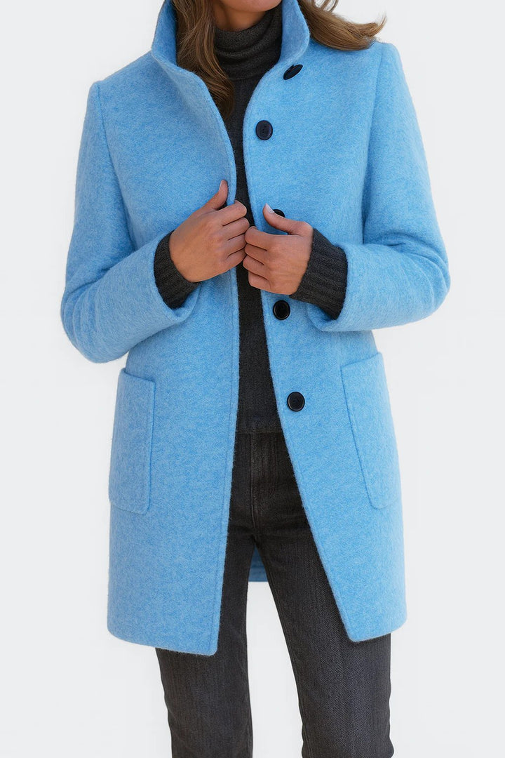 Joséphine™ | Manteau élégant et confortable à col montant