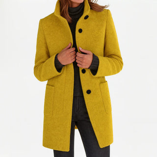 Joséphine™ | Manteau élégant et confortable à col montant