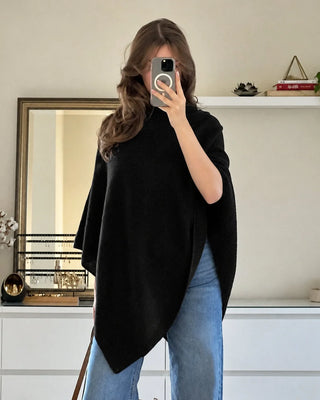 Céleste™ poncho asymétrique en maille fine
