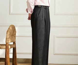 Inès™ | Pantalon fluide taille haute pour femme