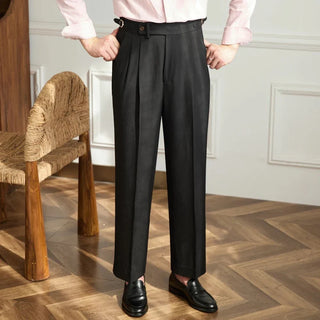 Inès™ | Pantalon fluide taille haute pour femme