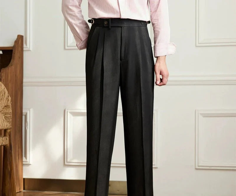 Inès™ | Pantalon fluide taille haute pour femme