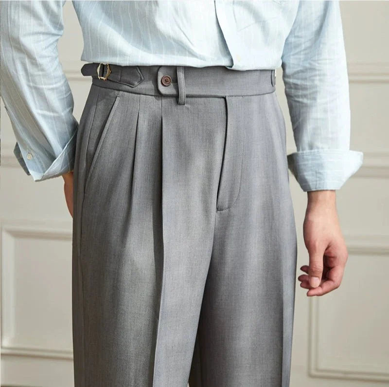 Inès™ | Pantalon fluide taille haute pour femme