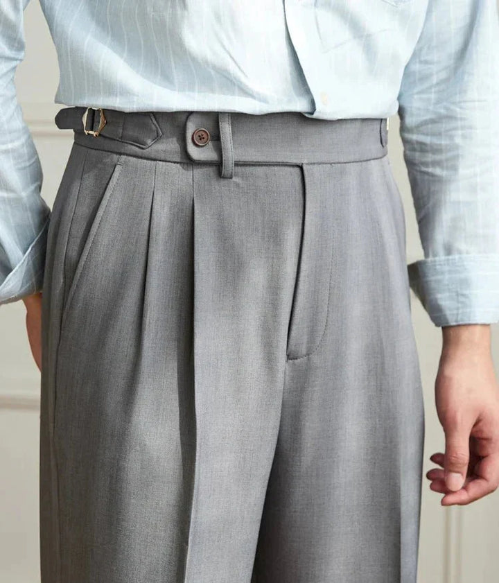 Inès™ | Pantalon fluide taille haute pour femme