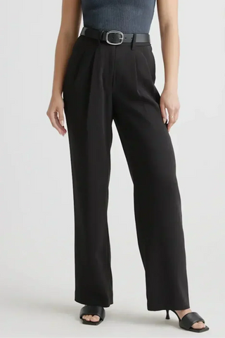 Marine™ | Pantalon large taille haute