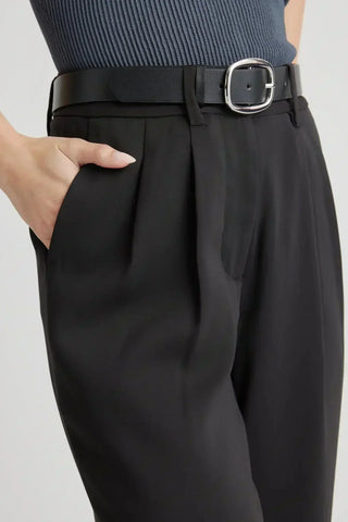 Marine™ | Pantalon large taille haute
