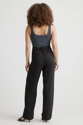 Marine™ | Pantalon large taille haute