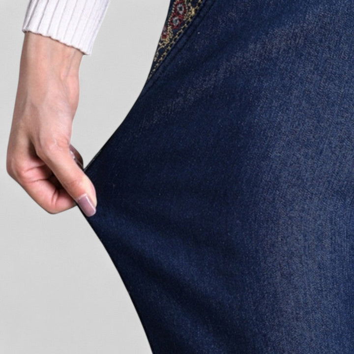 Mira™ | Jean droit à taille élastique