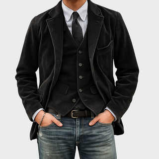 Victor™ | Veste de costume élégante et gilet