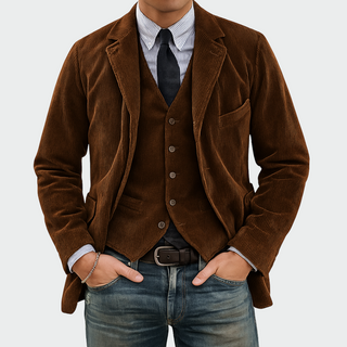 Victor™ | Veste de costume élégante et gilet