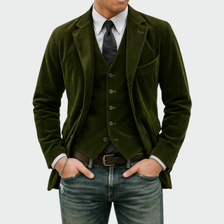 Victor™ | Veste de costume élégante et gilet