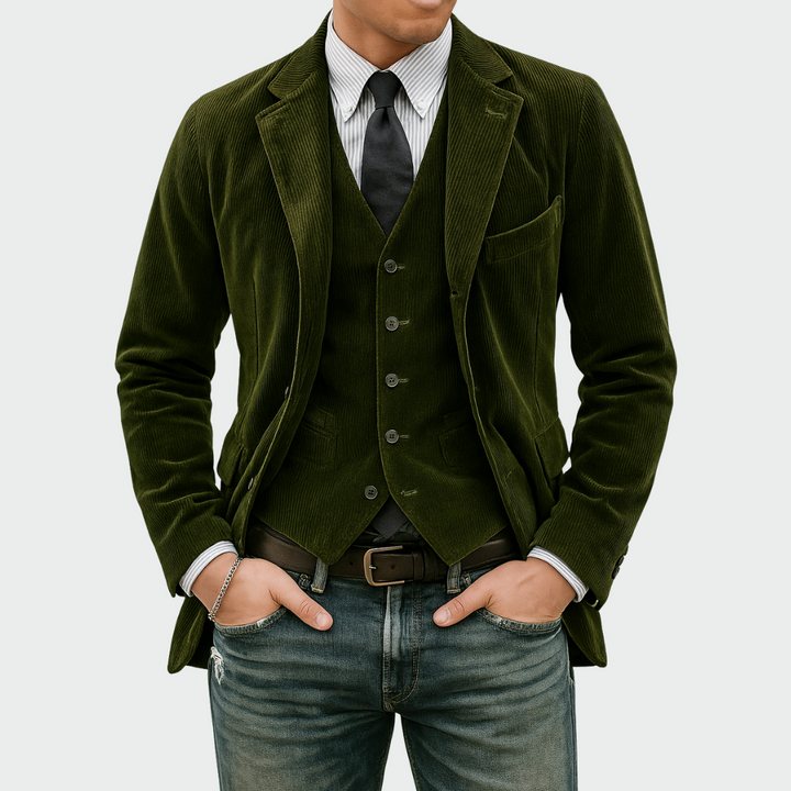 Victor™ | Veste de costume élégante et gilet