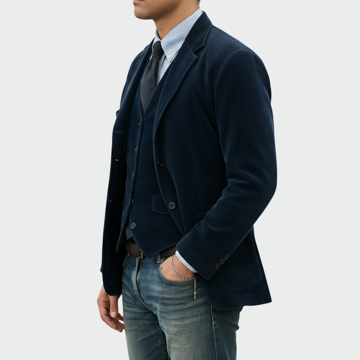 Victor™ | Veste de costume élégante et gilet
